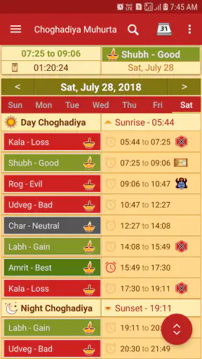 Hindu Calendar - Drik Panchang screenshot