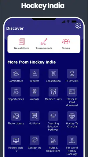 Hockey India screenshot