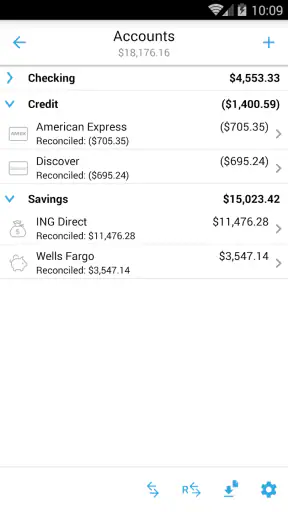 Home Budget with Sync screenshot