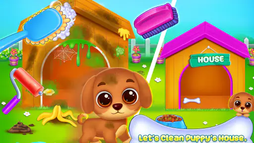 Home cleaning game for girls screenshot