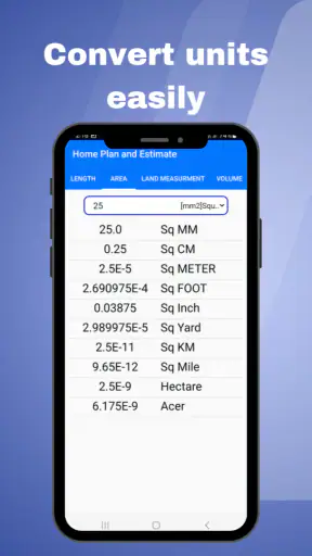 Home Plan And Estimate screenshot