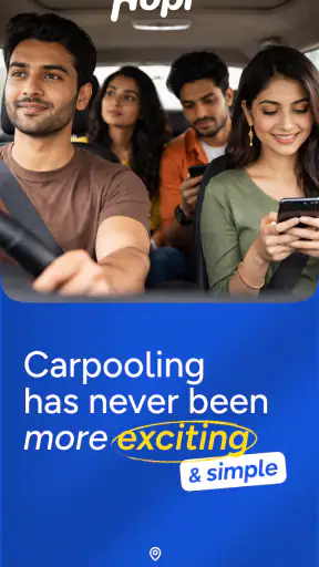 Hopr: Carpool, Ride Share App screenshot