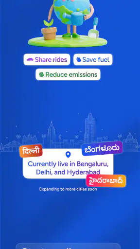 Hopr: Carpool, Ride Share App screenshot