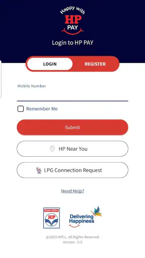 HP PAY screenshot