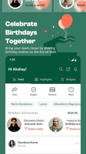 HROne - Only HRMS you need screenshot