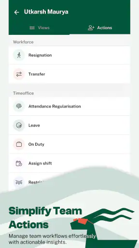 HROne - Only HRMS you need screenshot