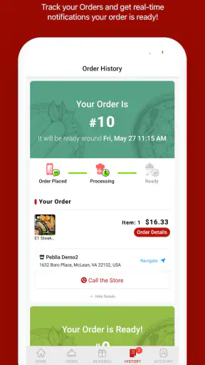 Hunan Cafe Centreville screenshot