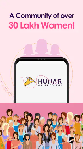 Hunar Online Courses for Women screenshot