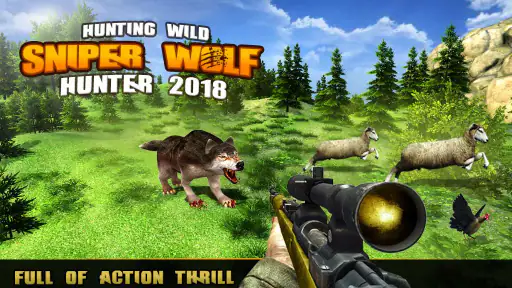 Hunting Wild Wolf Sniper 3D screenshot
