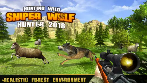 Hunting Wild Wolf Sniper 3D screenshot