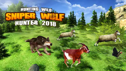 Hunting Wild Wolf Sniper 3D screenshot