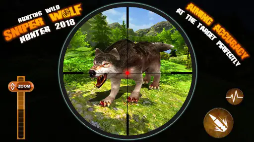 Hunting Wild Wolf Sniper 3D screenshot