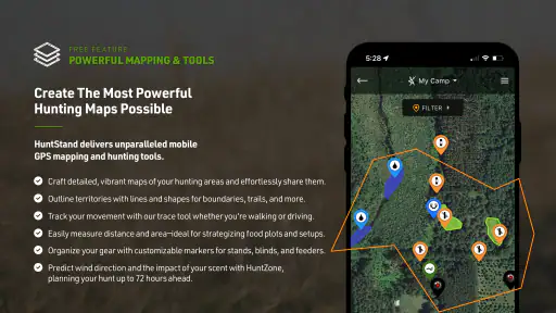 HuntStand: GPS Maps & Tools screenshot