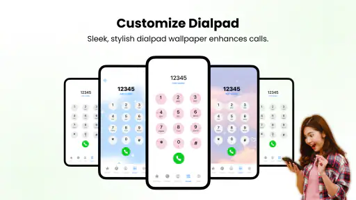 iCall Screen: Phone Dialer screenshot