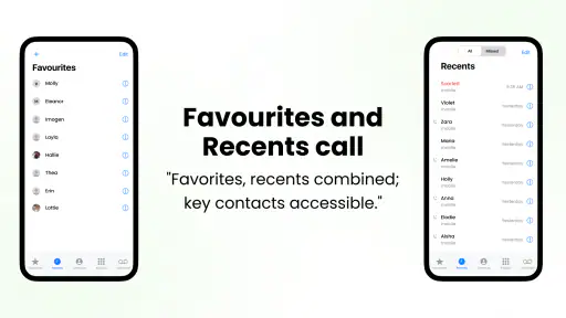 iCall Screen: Phone Dialer screenshot