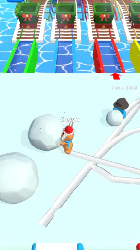 Ice Runner Battle: Snow Race screenshot