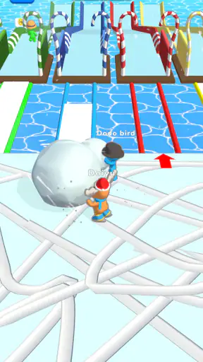 Ice Runner Battle: Snow Race screenshot