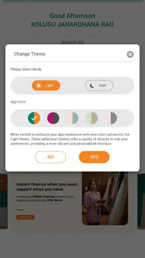 IDBI Bank GO Mobile+ screenshot