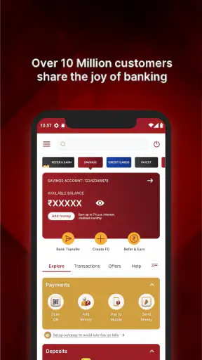 IDFC FIRST Bank: MobileBanking screenshot