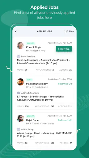 iimjobs: Management Job Search screenshot