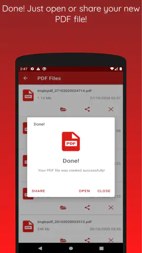 Image to Pdf Maker screenshot