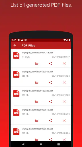 Image to Pdf Maker screenshot