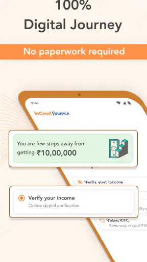 InCred: EMI Loan Dene Wala App screenshot