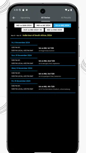 IND vs AUS Live Cricket Score screenshot