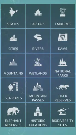 India Map Quiz screenshot