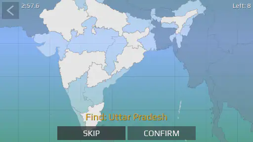 India Map Quiz screenshot
