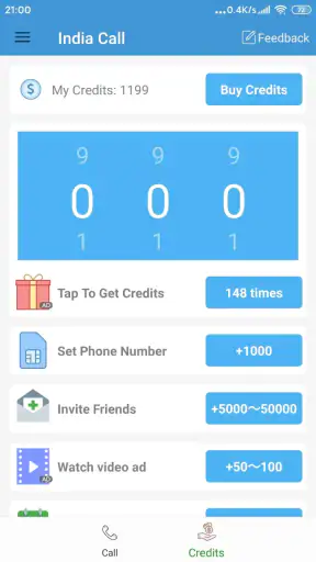 IndiaCall screenshot