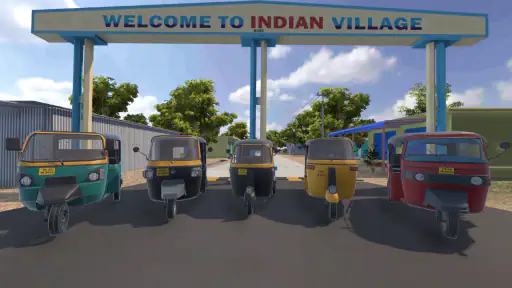 Indian Auto Rickshaw Simulator screenshot