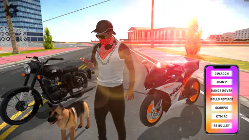 Indian Bikes And Cars Game 3D screenshot