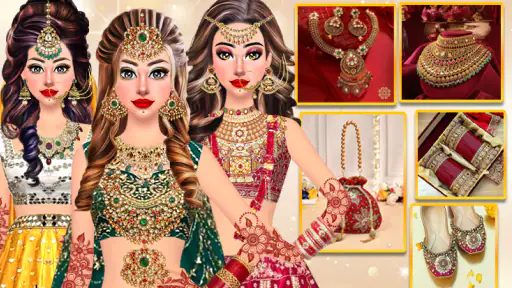 Indian Bridal Dress Up Games screenshot