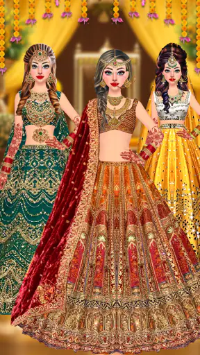 Indian Bridal Dress Up Games screenshot