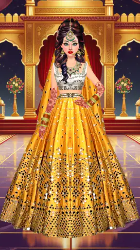 Indian Bridal Dress Up Games screenshot