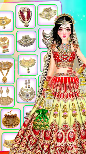 Indian Bride Dress Up Girl screenshot