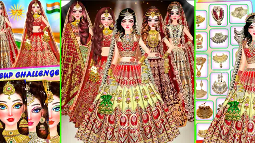 Indian Bride Dress Up Girl screenshot