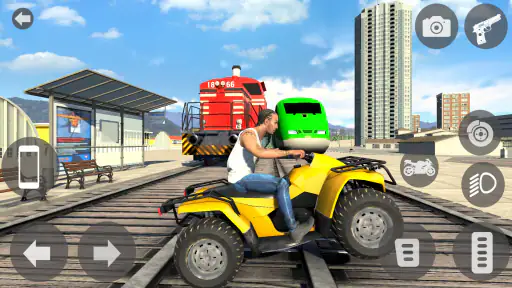 Indian Bike Crime Driving 3D screenshot