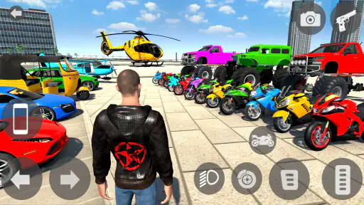Indian Bike Crime Driving 3D screenshot