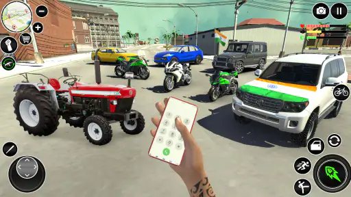 Indian Driving Bike Simulator screenshot