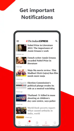 Indian Express: News & Epapers screenshot