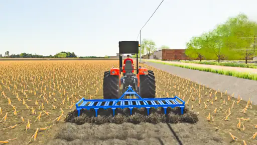 Indian Farming Tractor 3D Game screenshot