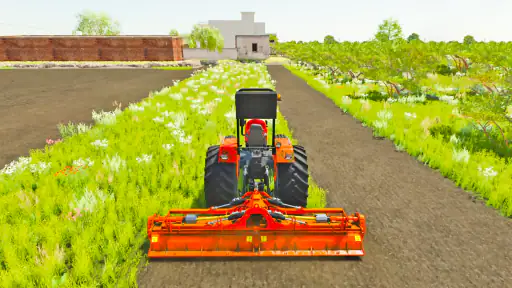 Indian Farming Tractor 3D Game screenshot