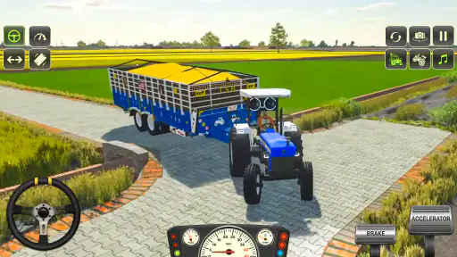 Indian Farming: Tractor Sim 3D screenshot