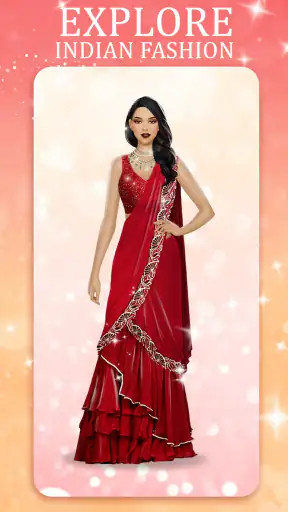Indian Fashion Dressup Stylist screenshot
