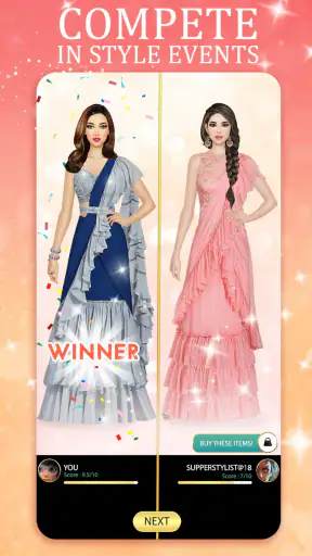 Indian Fashion Dressup Stylist screenshot