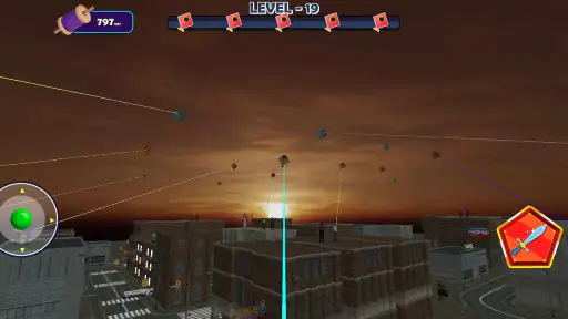Indian Kite Flying 3D screenshot
