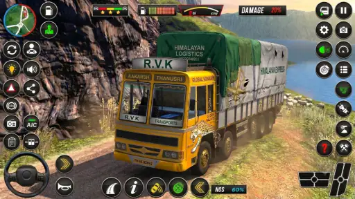 Indian Offroad Truck Sim 3D screenshot