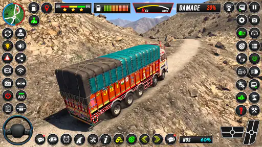 Indian Offroad Truck Sim 3D screenshot